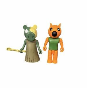 Piggy Phatmojo Zompiggy & Foxy MiniToon 3.5” Action Figures